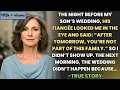 Download Lagu HER TRUE STORY FROM NEW YORK 👵💔 This Mother Was Told Not to Attend Her Son’s Wedding