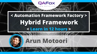 Learn Selenium Java Hybrid Framework in 12 hours TestNG POM PF ExtentReports Git GitHub Jenkins
