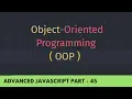 Object-Oriented Programming OOP - Understand the Concept