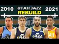 Timeline of the UTAH JAZZ REBUILD from DERON to DONOVAN