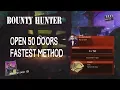 Bounty Hunter Fastest Method to Open 50 Doors Willard s Bounty Call of Duty Infinite Warfare Zombies