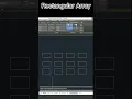 Array command AutoCad beginner Rectangular Array