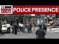 BREAKING Heavy police presence in Times Square