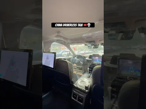 This Driverless In China Will Shock You ? 🇨🇳💀 #china #driverlesscar #travel #shorts