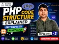 PHP Code Structure Explained PHP Tutorial-3 XAMPP Setup to PHP Basics Beginner Friendly