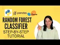 How to Implement Random Forest For Multi-Class Classification Scikit Learn Tutorial