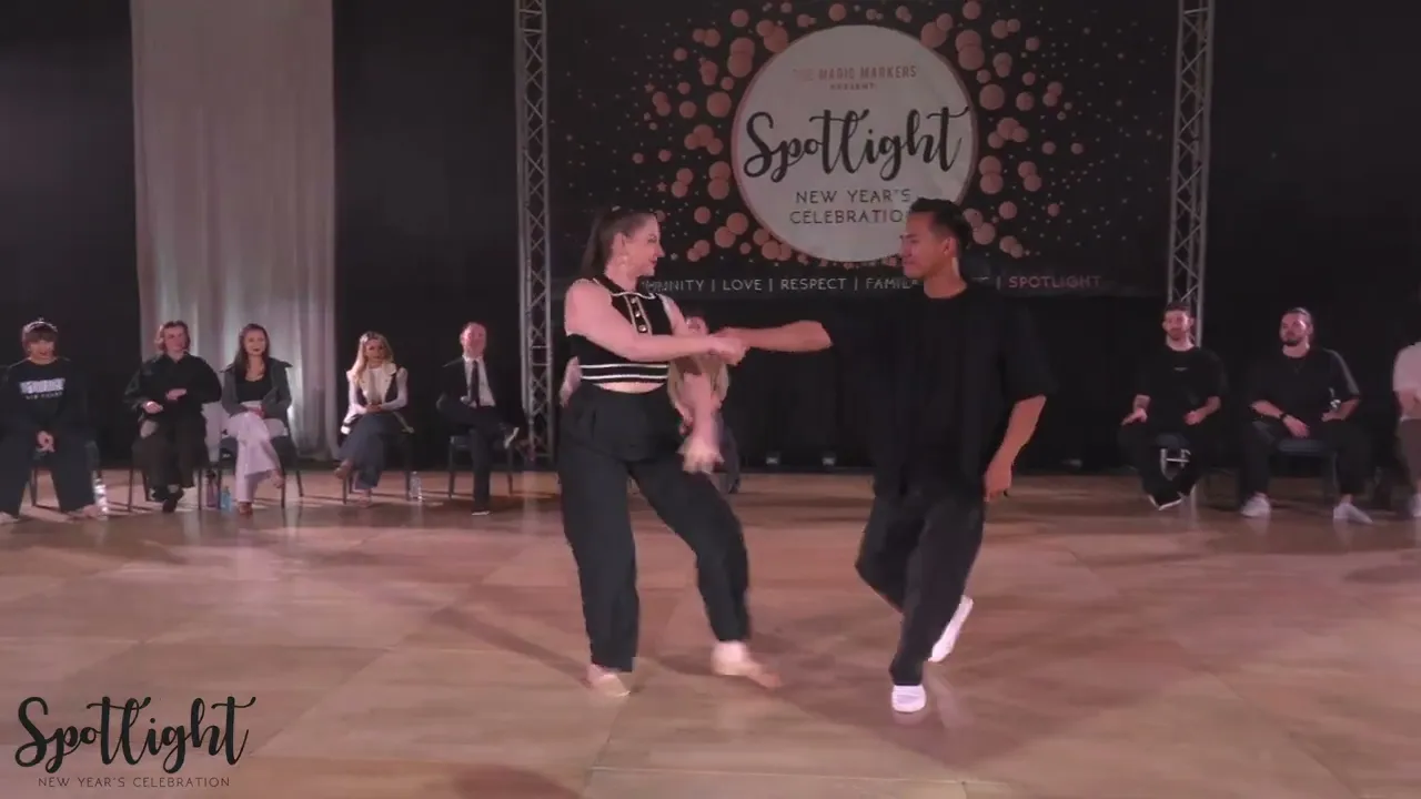 Spotlight New Year's Celebration 2024/2025 All Star Jack & Jill Tuan Nguyen & Liz Ravdin