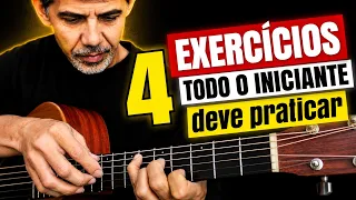 4 Exercícios que Todo Iniciante Precisa Praticar no Violão - Prof. Sidimar Antunes!