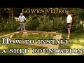 How to Build a Shed Install the Foundation Step-by-Step Guide