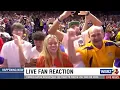 LIVE REACTION LSU fans watch Tigers take on Iowa in national championship