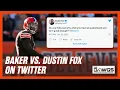 WHY Baker Mayfield vs Dustin Fox on Twitter