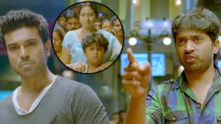 magadheera yevadu tamil movie scenes ram charan tries to motivate people to raise voice