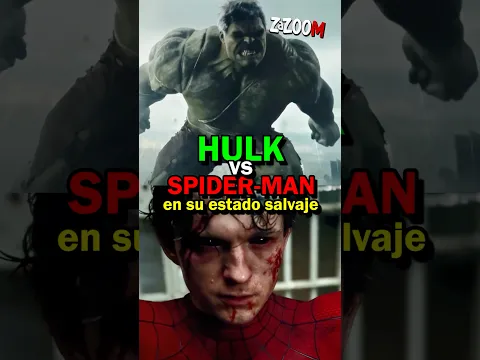 ¿SPIDER-MAN en su Estado Salvaje Podría Ganarle a HULK?