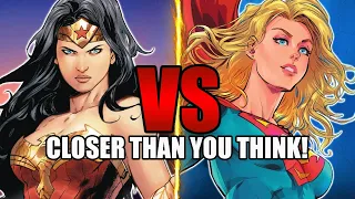 wonder woman vs supergirl who would win
