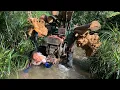 Download Lagu agricultural vehicle transporting wood