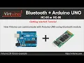 Virtuino - Bluetooth Arduino UNO getting started tutorial HC-05 or HC-06