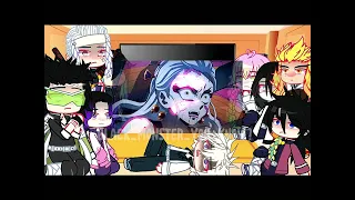 Hashiras Reacts To Nezuko Vs Daki Part 2 Black Monster You Know 