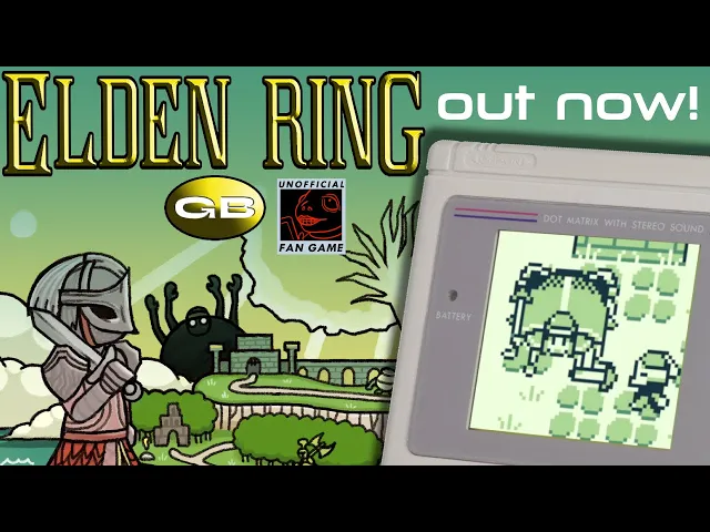 Elden Ring GB- Game Boy demake OUT NOW!