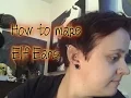 Special FX Make up Tutorial - How to make an Elf ear