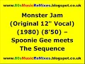 Monster Jam (Original 12" Vocal) - Spoonie Gee meets The Sequence | 80s Rap Classics | 80s Rap Music