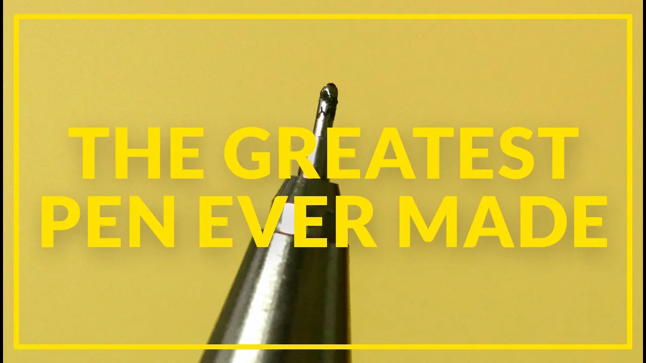 Pilot Hi-Tec-C pen review - The Greatest Pen Ever Made