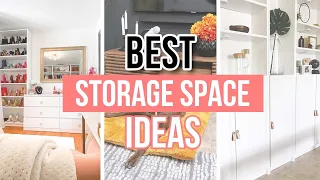 5 CLEVER Storage Space Ideas | Organizational HACKS