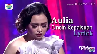 cengkok mahal dan improvisasi yang indah aulia dstar cincin kepalsuan lirik 