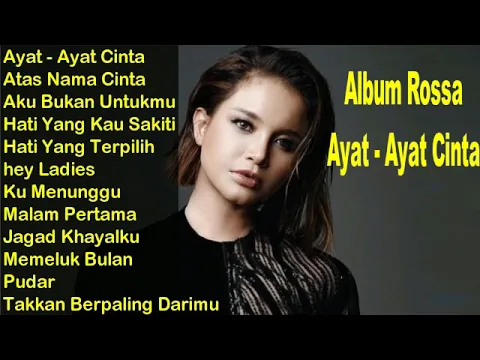 Download MP3 Rossa Album Ayat   Ayat Cinta