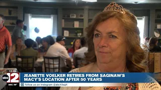 Saginaw Macy s worker retires after 50 years on the job