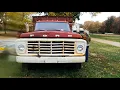 The 500 Ford F600 Dump Truck Will it Start Stop