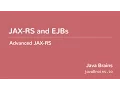 Advanced JAX-RS 26 - JAX RS and EJBs