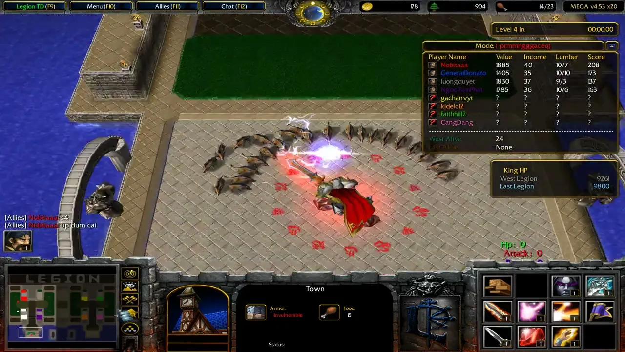 Warcraft 3 - MobaZ Legion TD 4.53 Gameplay #88