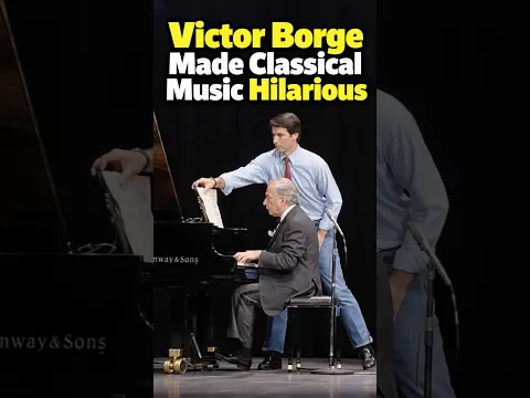 When Victor Borge Made Classical Music Hilarious | Special Video Remix #musicalcomedy #videoremix