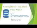 Microsoft SQL Database - Creating a New Database