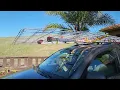 How to transport 16ft cattle panels on RAV4 SUV