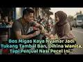 Lagu Bos Migas Kaya Nyamar Jadi Tukang Tambal Ban, Dihina Wanita, Tapi Penjual Nasi Pecel Ini....