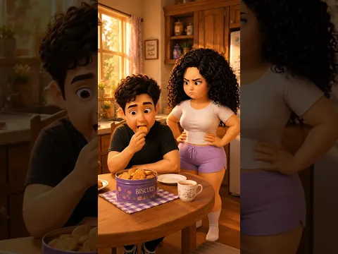 Mimi Caught Her Husband Eating Her Biscuit 😂🍪 | Funny Couple Story #shorts