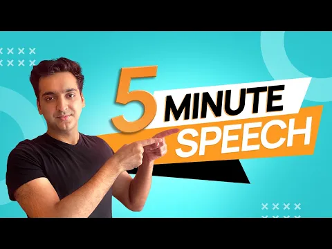 5 Minute Speech: 5 Simple Steps to Craft a Compelling 5 Minute Public Speech