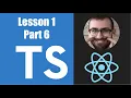 Learn Typescript For React - 01 06 Null and Undefined