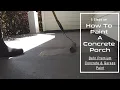 How To Paint A Concrete Porch DIY In 5 Steps Behr Premium Concrete Garage Paint