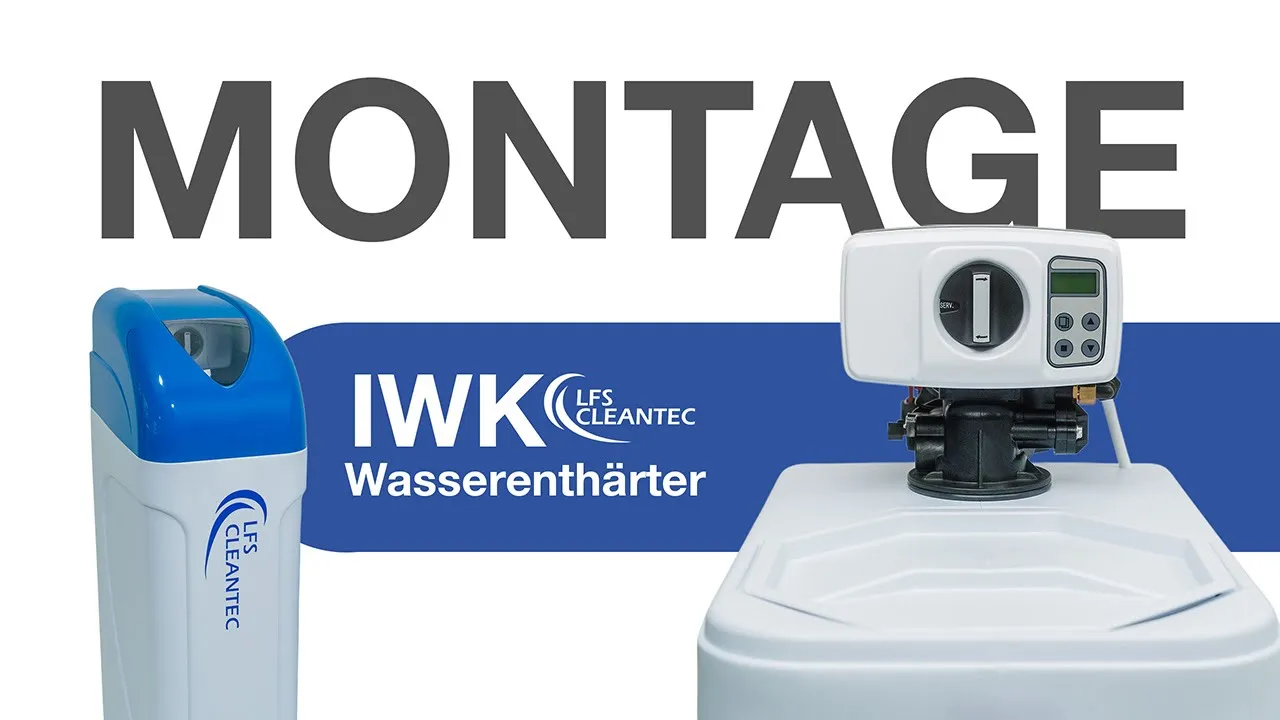 Montage Wasserenthärtungsanlage