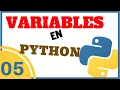 Crear y Nombrar VARIABLES en PYTHON desde Cero CURSO N 005