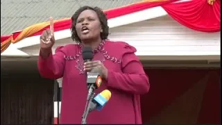 mungu aliweka utamu huku wa kina mama trans nzoia woman rep at it again 