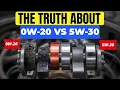 The TRUTH About 0W 20 vs 5W 30 Oil 50 Engines Tested
