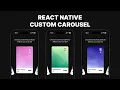 React Native Custom Carousel with Reanimated 3