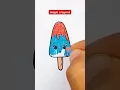coloring page ice cream