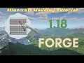 1 18 Minecraft Forge Modding Tutorial - Fixing Our Container