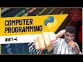 CP Python UNIT-4 One Shot File Handling Exception Handling NSUT 1st Year F