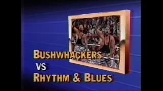 bushwhackers vs rhythm u0026 blues wrestling challenge nov 4th 1990