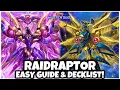 RAIDRAPTOR EASY GUIDE DECKLIST